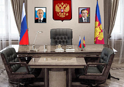 Флагштоки кабинетные