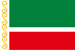Флаг Чеченской республики (1000х1500 мм)