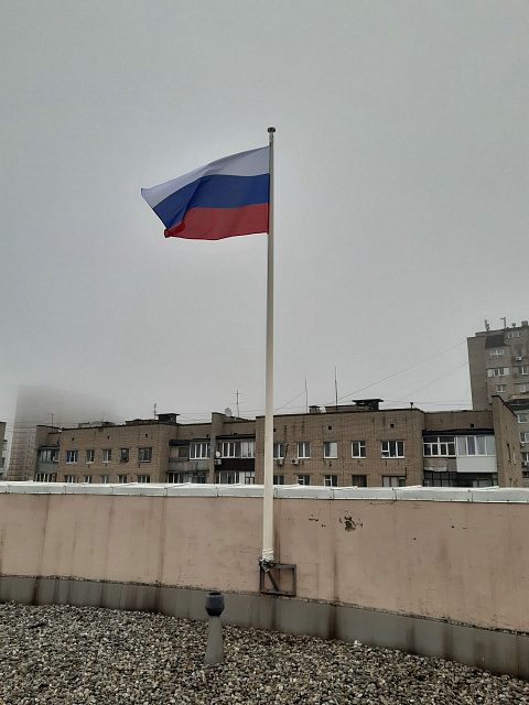 Флагштоки стационарные Алюминиевые